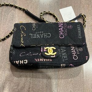 Chanel denim bag